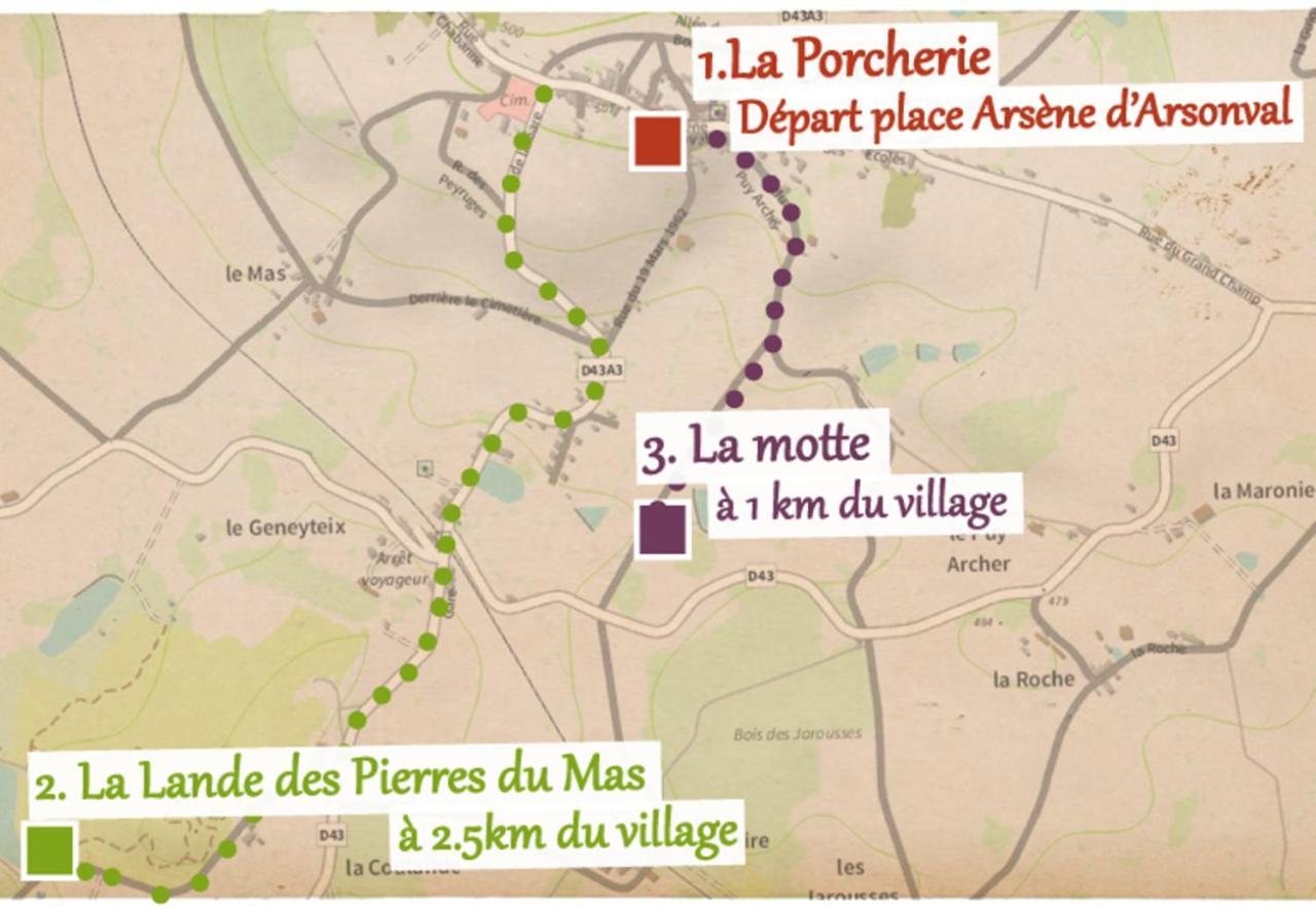 La Porcherie Chambre D'Hote - Ilse'S Garden Chair المظهر الخارجي الصورة
